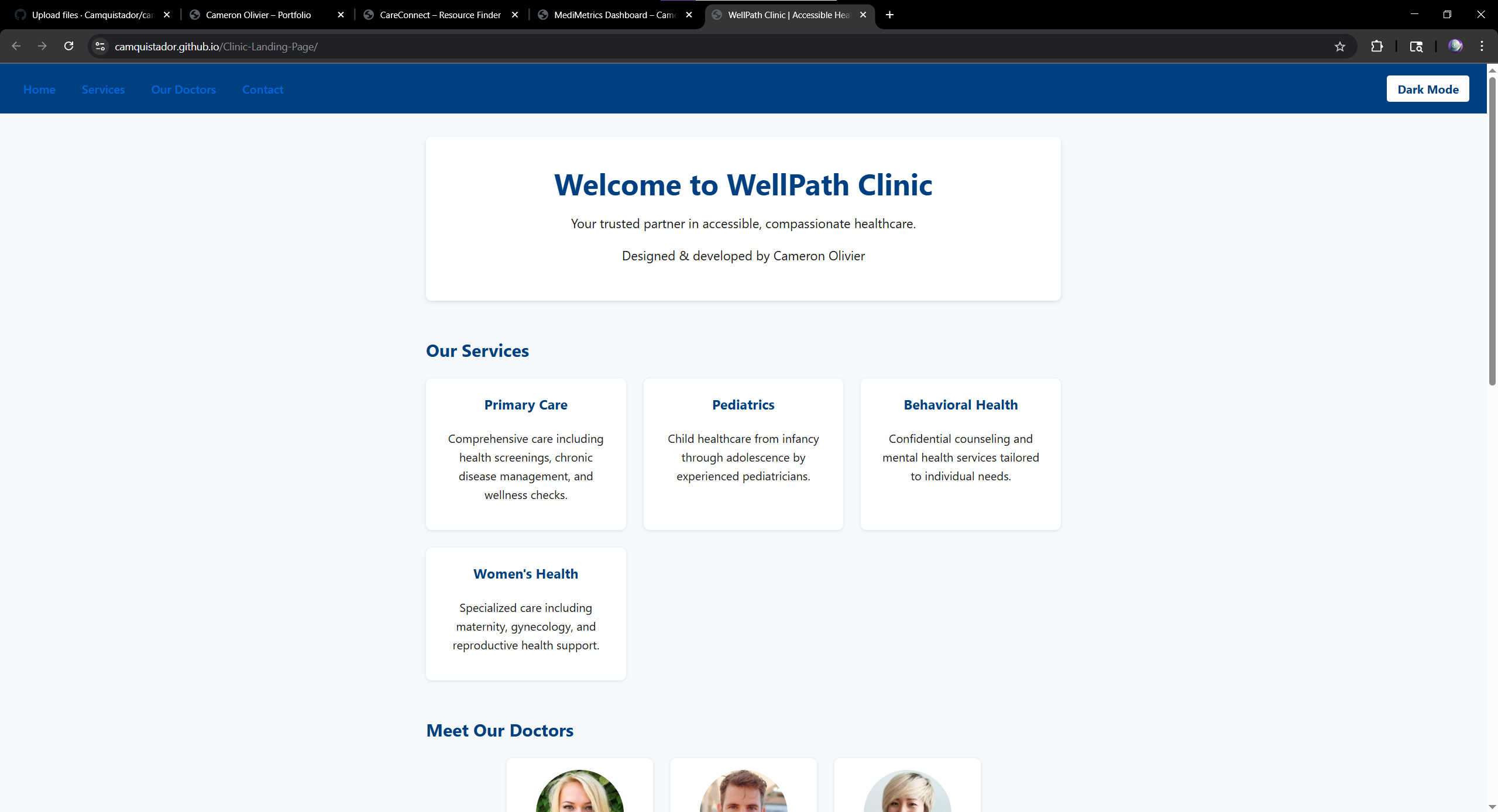 Cameron Olivier โ Portfolio